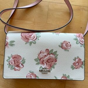 New Coach Roses Crossbody Bag